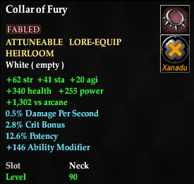 Collar of Fury