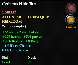 Cerberus Hide Torc