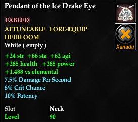 Pendant of the Ice Drake Eye