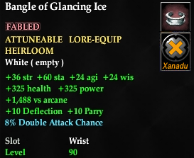 Bangle of Glancing Ice