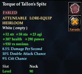 Torque of Tallon's Spite