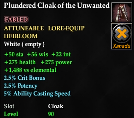 Plundered Cloak of the Unwanted