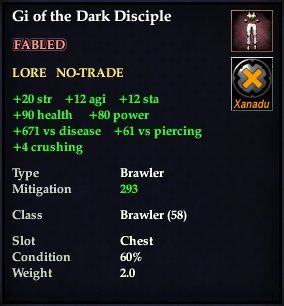 Gi of the Dark Disciple