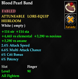 Blood Pearl Band