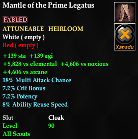 Mantle of the Prime Legatus