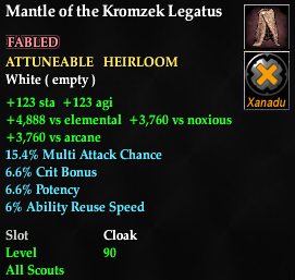 Mantle of the Kromzek Legatus