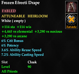 Frozen Efreeti Drape