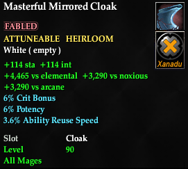 Masterful Mirrored Cloak