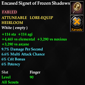 Encased Signet of Frozen Shadows