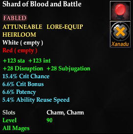 Shard of Blood and Battle