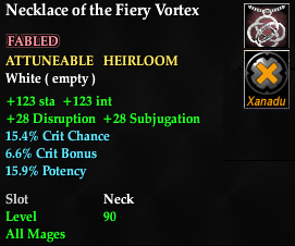 Necklace of the Fiery Vortex