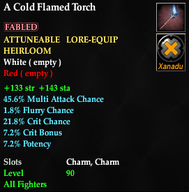 A Cold Flamed Torch