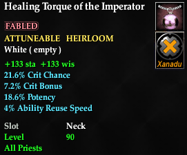 Healing Torque of the Imperator