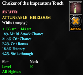 Choker of the Imperator's Touch