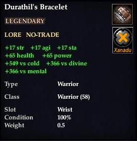 Durathil's Bracelet