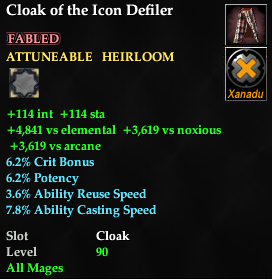 Cloak of the Icon Defiler