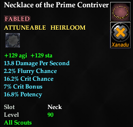 Necklace of the Prime Contriver