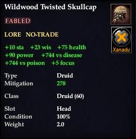 Wildwood Twisted Skullcap