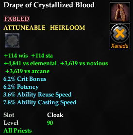 Drape of Crystallized Blood