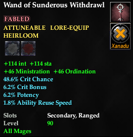 Wand of Sunderous Withdrawl