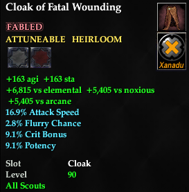 Cloak of Fatal Wounding