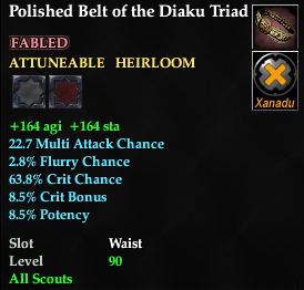 Polished Belt of the Diaku Triad