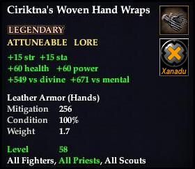 Criktna's Woven Hand Wraps