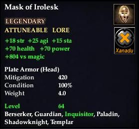 Mask of Irolesk