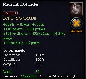 Radiant Defender