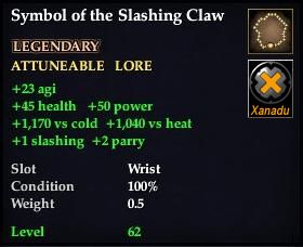 Symbol of the Slashing Claw