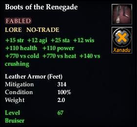 Boots of the Renegade
