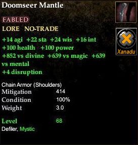 Doomseer Mantle