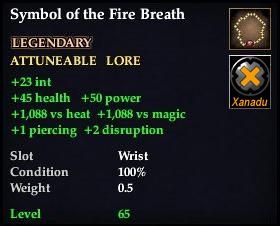 Symbol of the Fire Breath