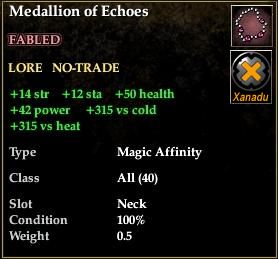Medallion of Echoes