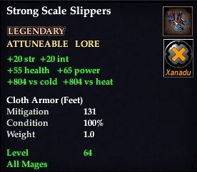 Strong Scale Slippers