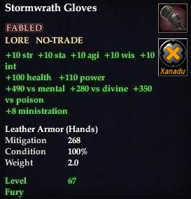 Stormwrath Gloves