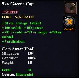 Sky Gazer's Cap