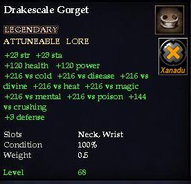 Drakescale Gorget