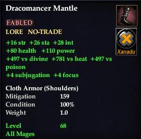 Dracomancer Mantle
