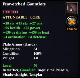 Fear-etched Gauntlets