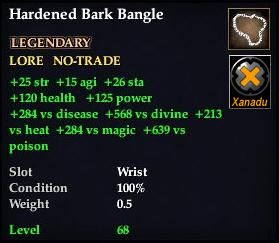 Hardened Bark Bangle