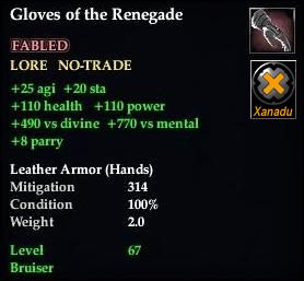 Glove of the Renegade