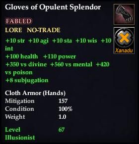 Gloves of the Opulent Splendor